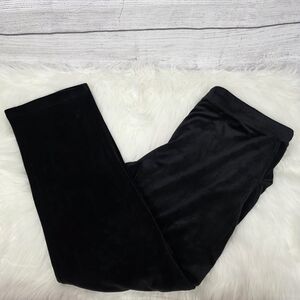 Gloria Vanderbilt Midnight Black Velvet Pants